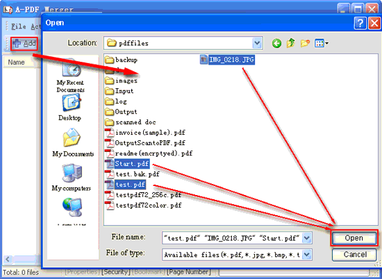 How to convert jpg files into one pdf