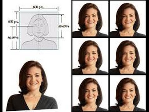 How to convert picture into passport size