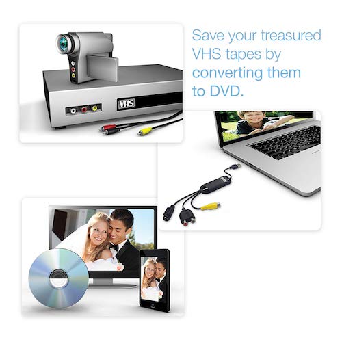 How to convert video tapes into dvds