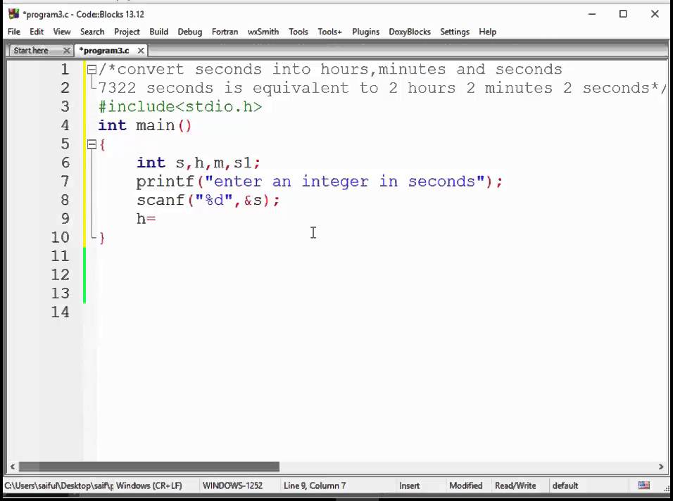 How to convert sec into hours
